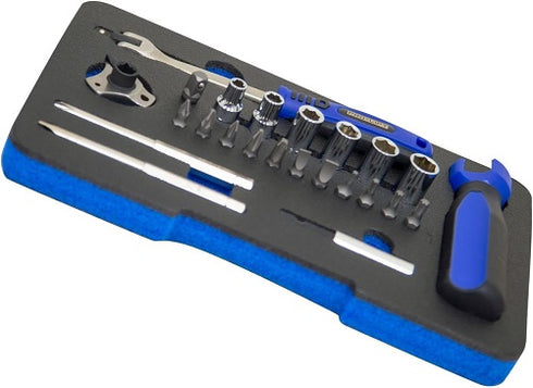 Pro-Lift Palm Ratchet Kit - 24 PCS 72-Tooth Ratcheting Wrench Set